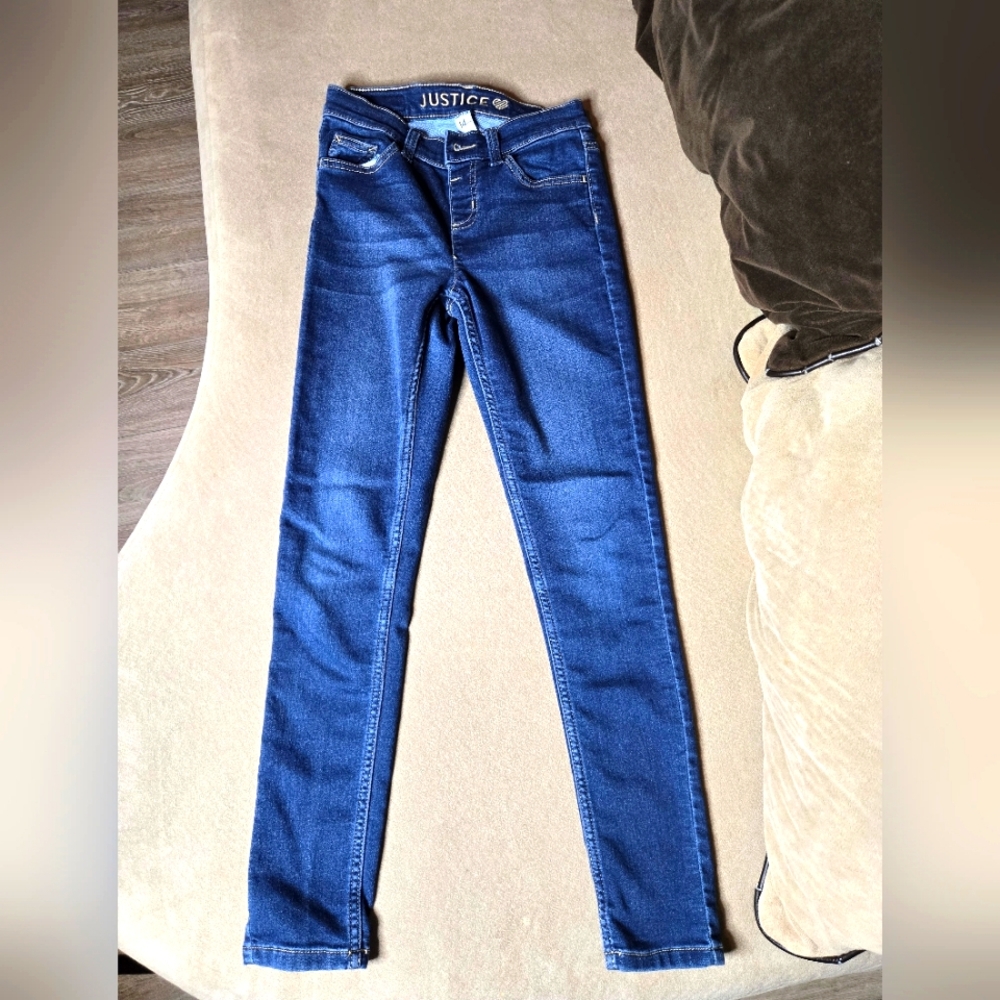 Girls dark blue jeggings
